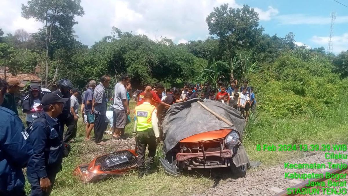 Insiden Tragis di Bogor: Mobil Tertabrak KRL Saat Melewati Perlintasan