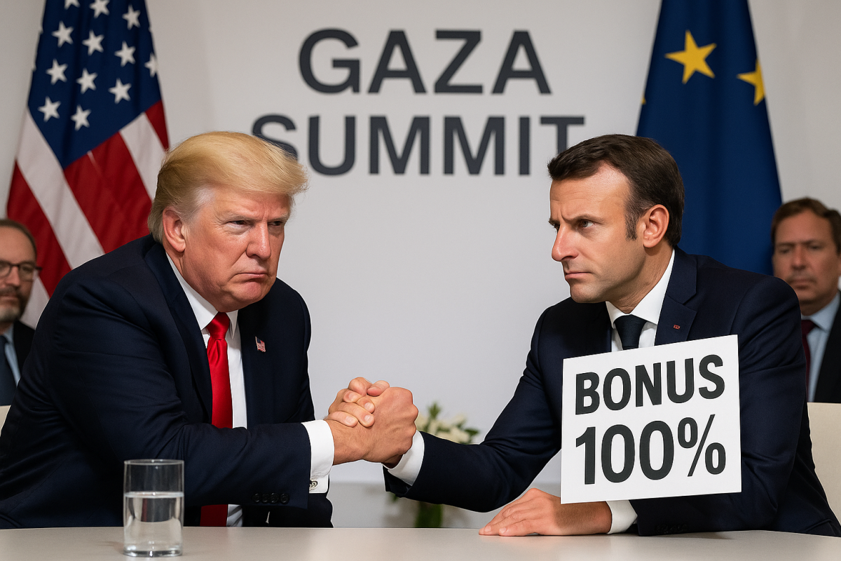 Trump–Macron “Arm Wrestling”
